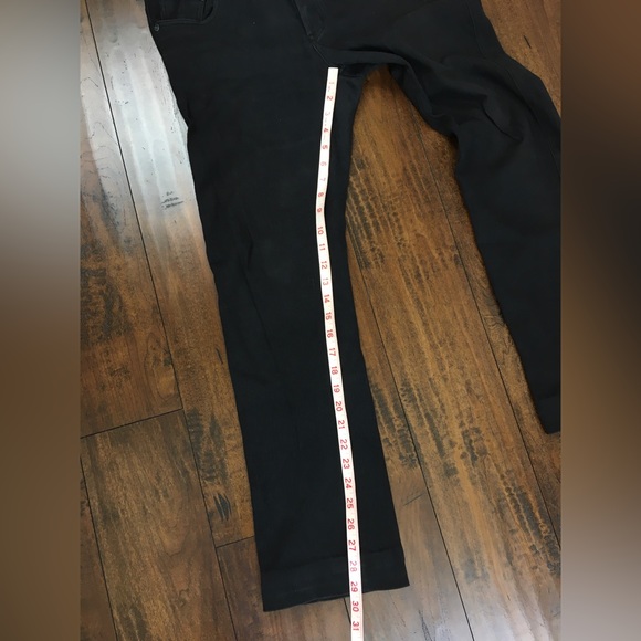 SPARTA DENIM JEANS Black Men’s Size 33 Button Fly *Hemmed*. - Picture 12 of 15